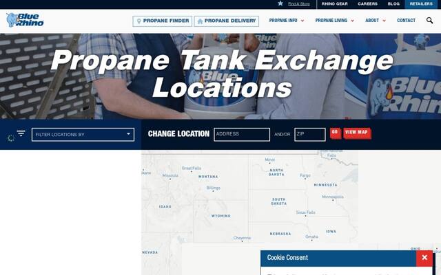 Blue Rhino Propane Exchange