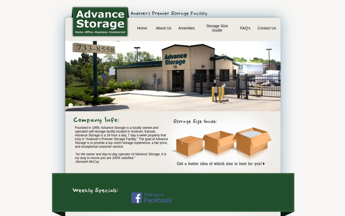 Advance Storage