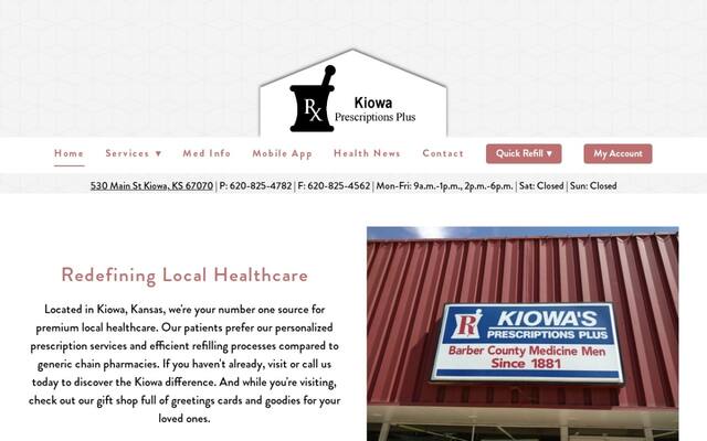 Kiowa's Prescriptions Plus Pharmacy