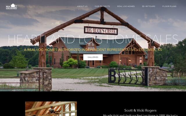 Heartland Log Home Sales