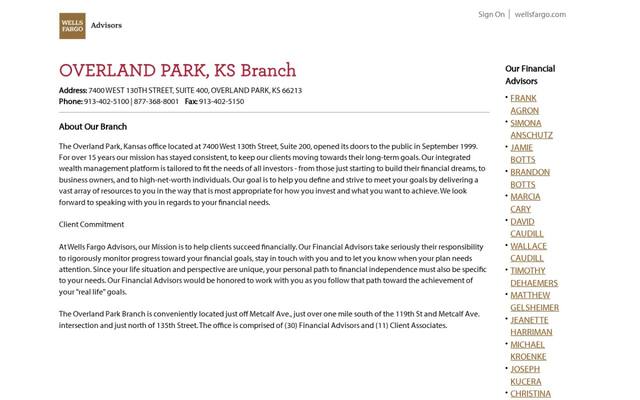 Wells Fargo Advisors