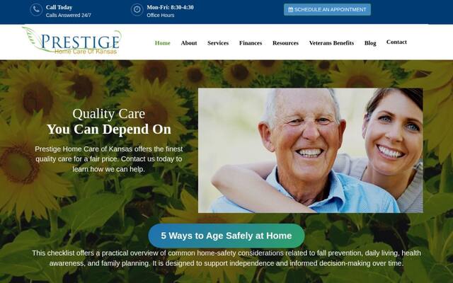 Prestige Home Care of Kansas
