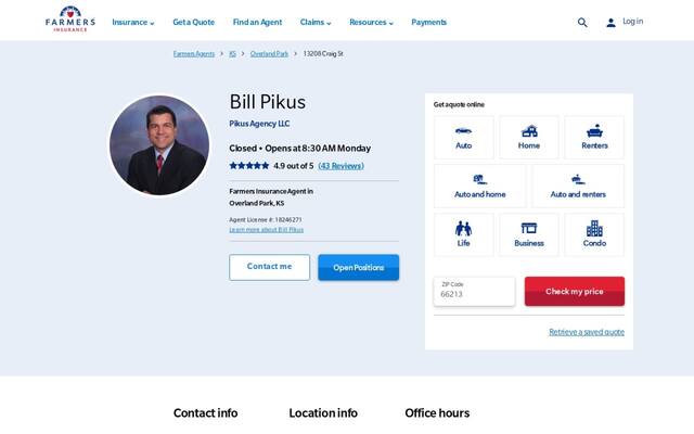 Farmers Insurance - Bill Pikus