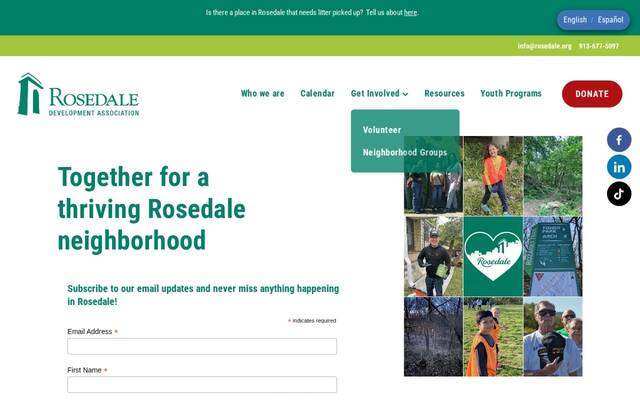 Rosedale Development Association