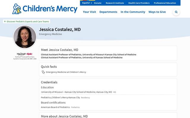 Jessica N. Costalez MD