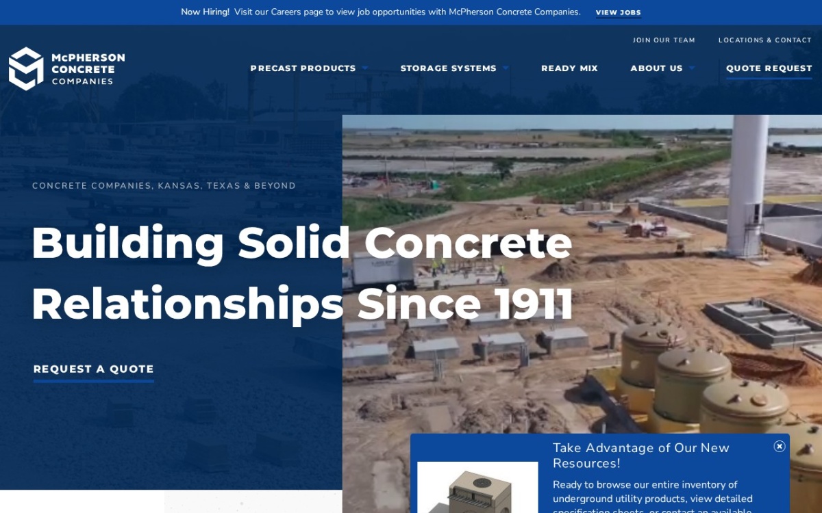Wichita Concrete Pipe - Shipping and Receiving