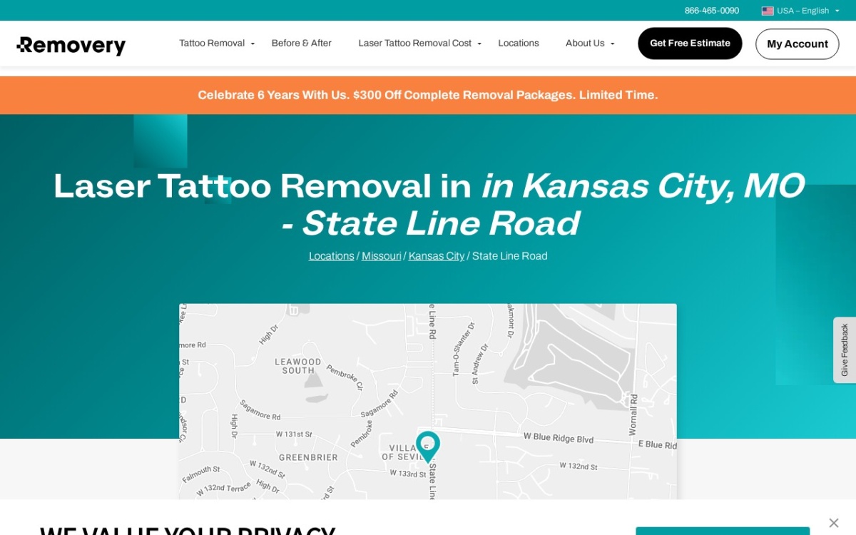 Removery Tattoo Removal & Fading
