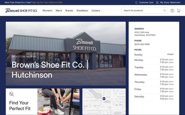 Brown's Shoe Fit Company