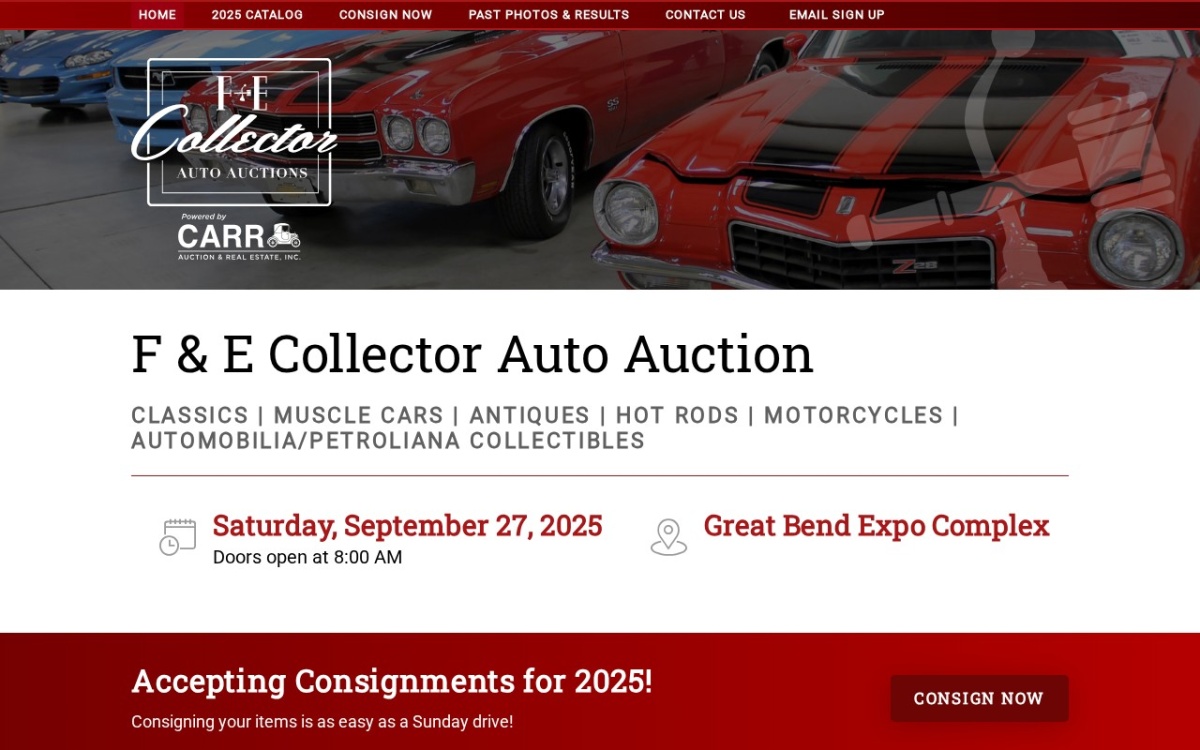 F&E Collector Auto Auctions