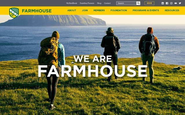 FarmHouse Fraternity Parking