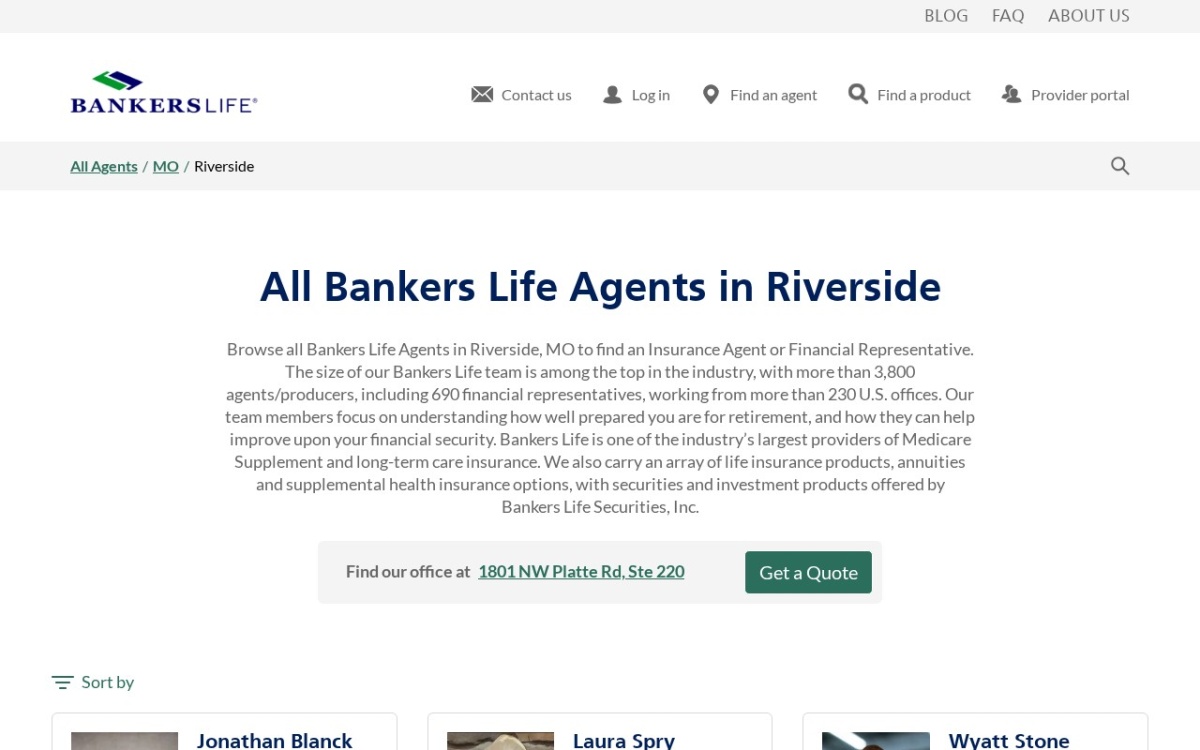 Steven Lutjen, Bankers Life Securities Financial Representative