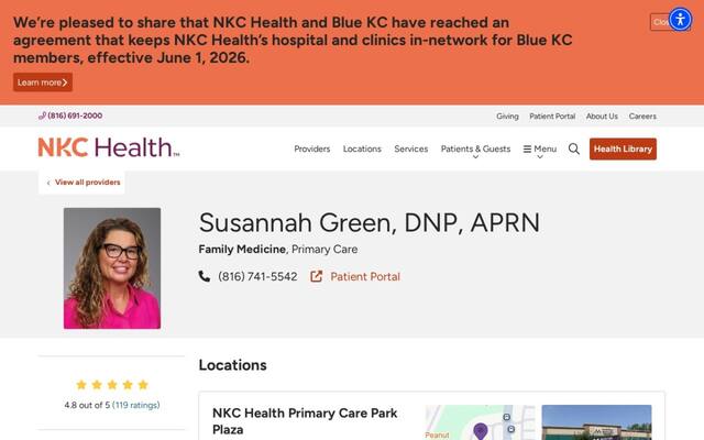 Susannah Green, DNP, APRN