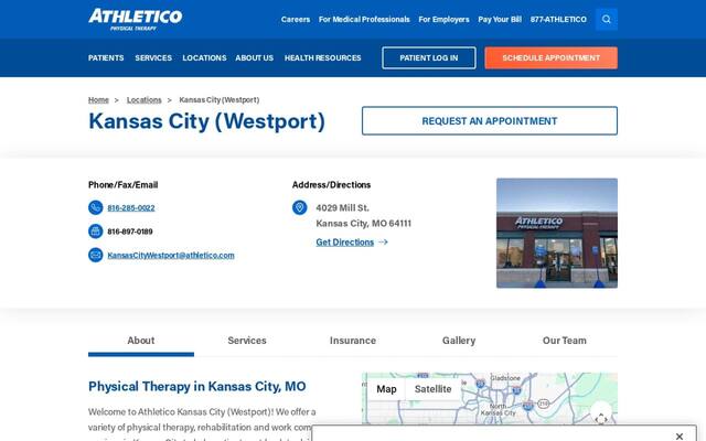 Athletico Physical Therapy - Kansas City (Westport)