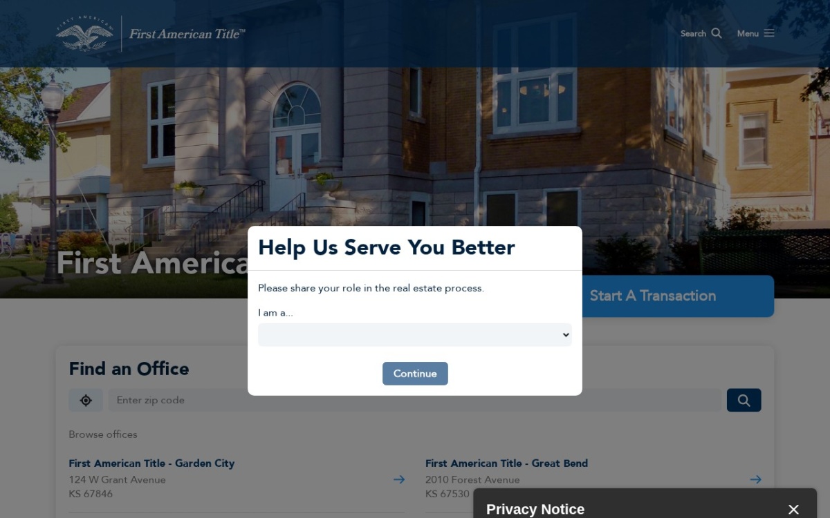 First American Title Insurance Company