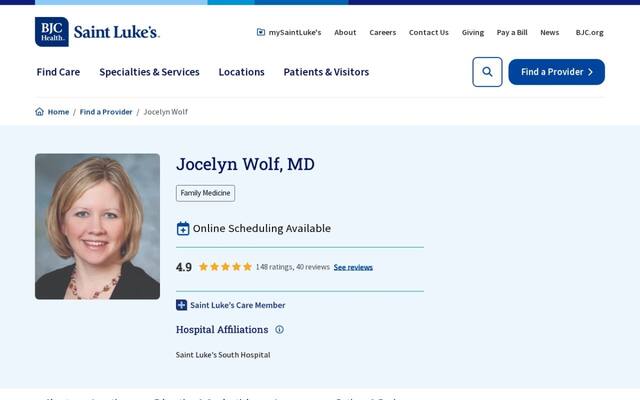 Jocelyn Alica Wolf, MD