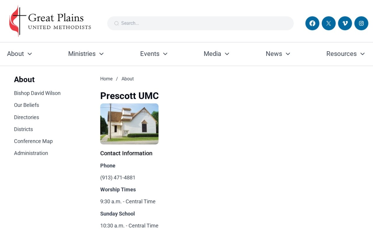 Prescott United Methodist Church