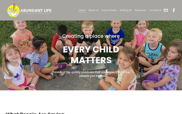Abundant Life Child Care