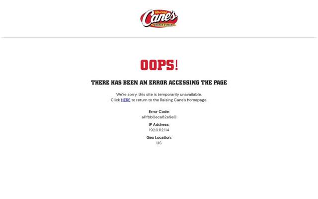 Raising Cane's