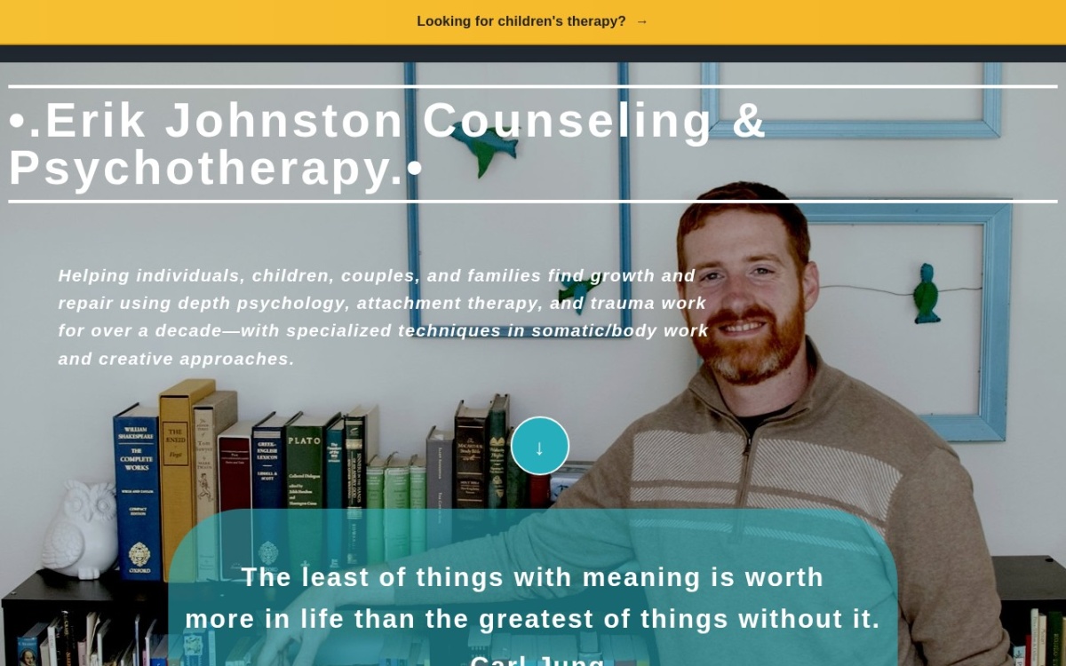 Erik Johnston Psychotherapy and Counseling