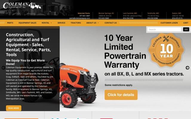 Coleman Equipment Inc