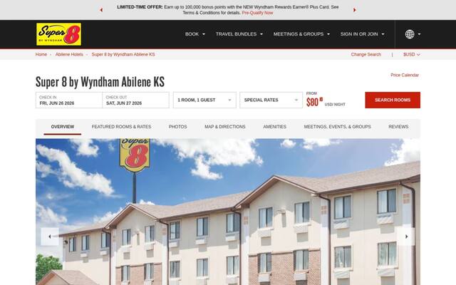 Super 8 by Wyndham Abilene KS
