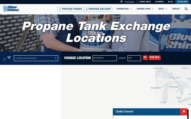 Blue Rhino Propane Exchange