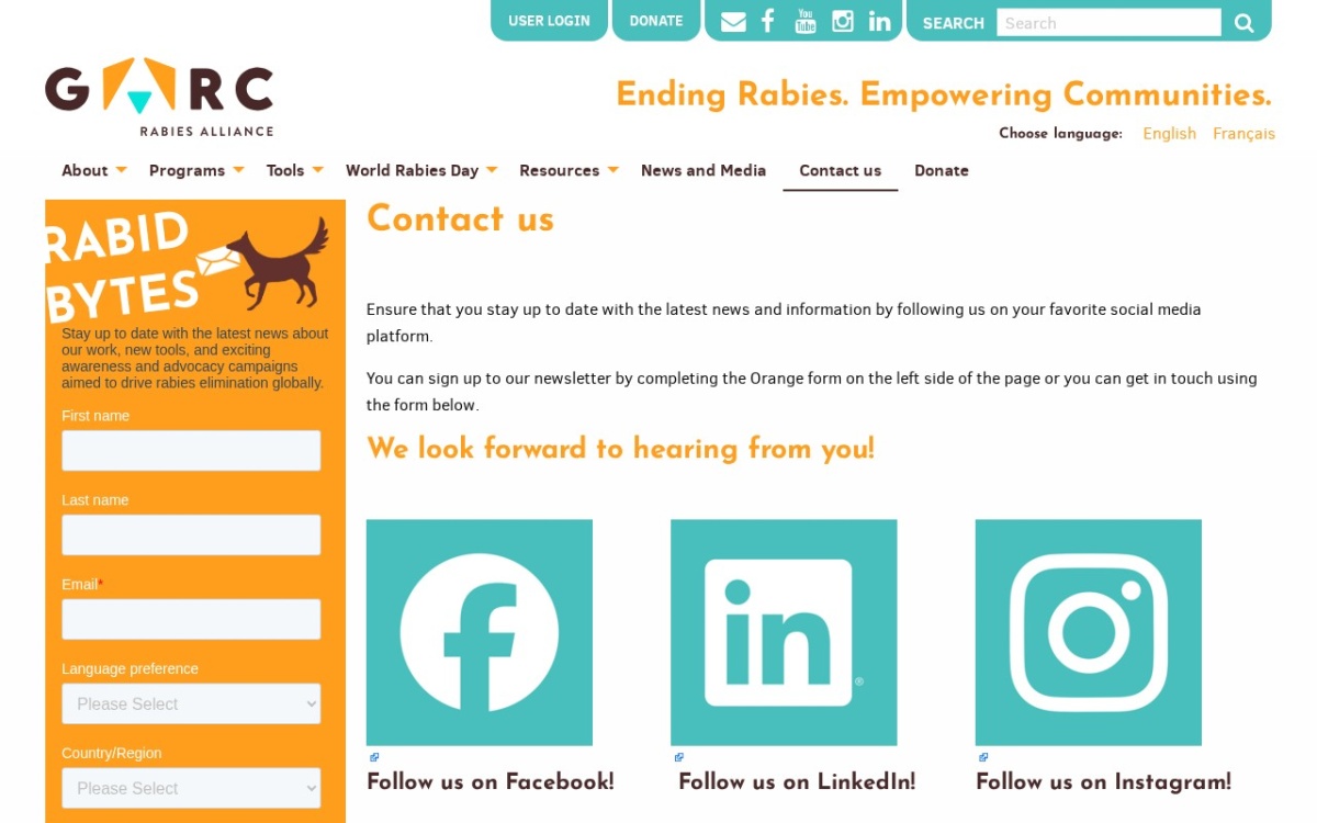 Global Alliance for Rabies Control