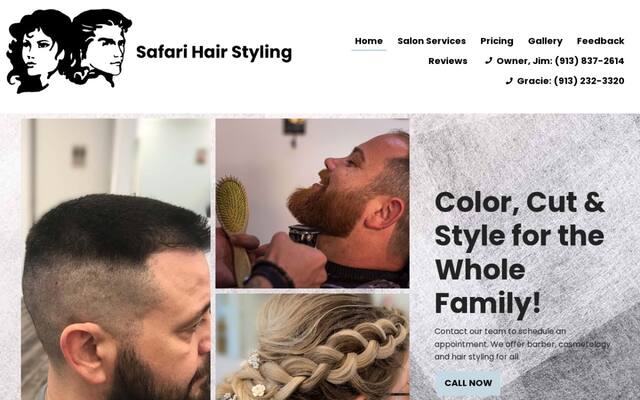 Safari Hair Styling