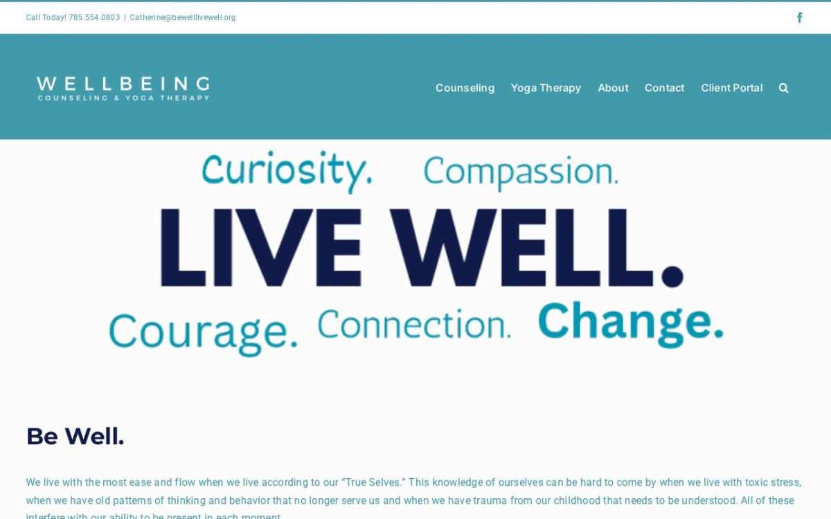 Wellbeing Counseling and Yoga Therapy