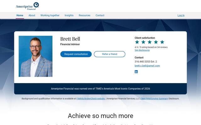 Brett Bell - Financial Advisor, Ameriprise Financial Services