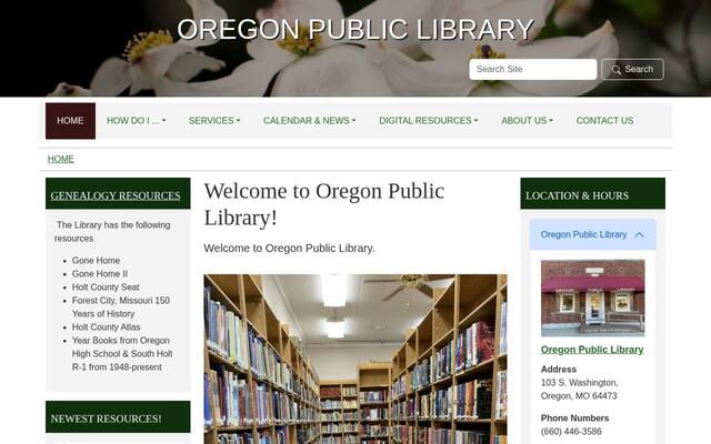 Oregon Public Library