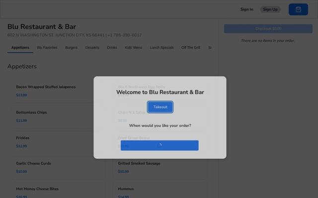 Blu Restaurant & Bar