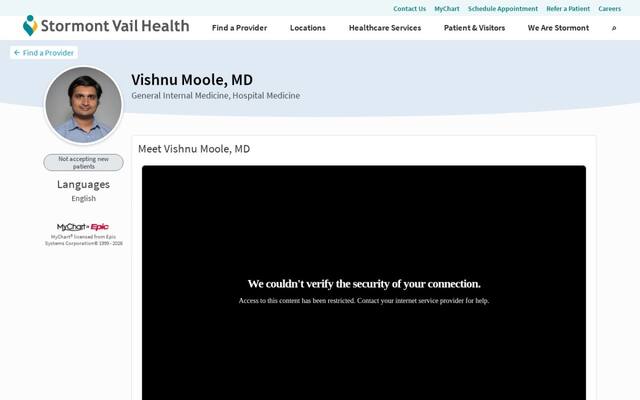 Vishnu V. Moole, MD