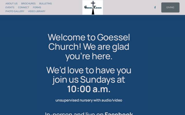 Goessel Church Live Worship