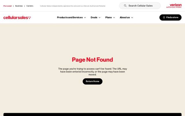 Verizon Authorized Retailer — Cellular Sales