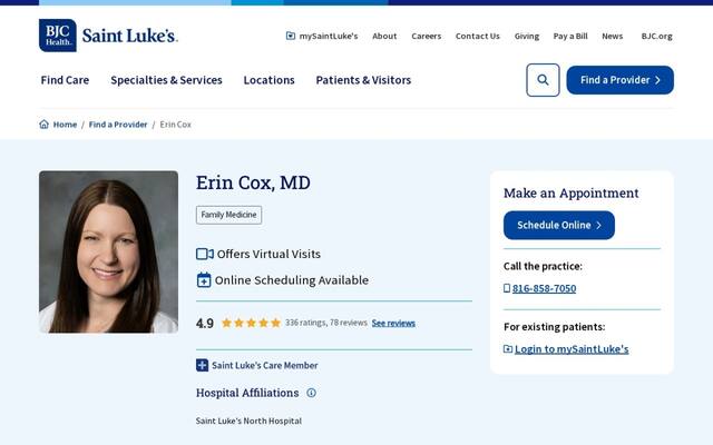 Erin Elaine Cox, MD