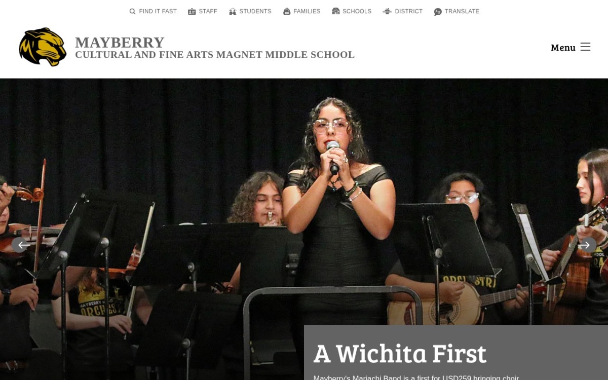 Mayberry Cultural and Fine Arts Magnet Middle School