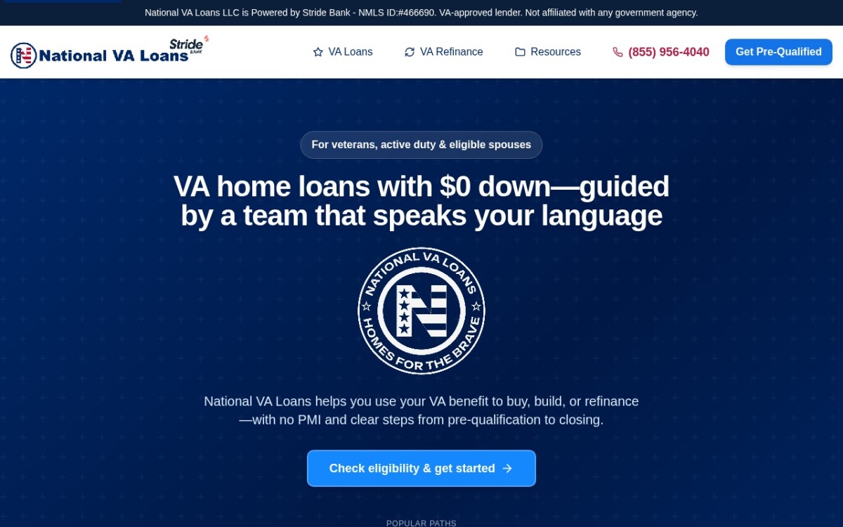 National VA Loans