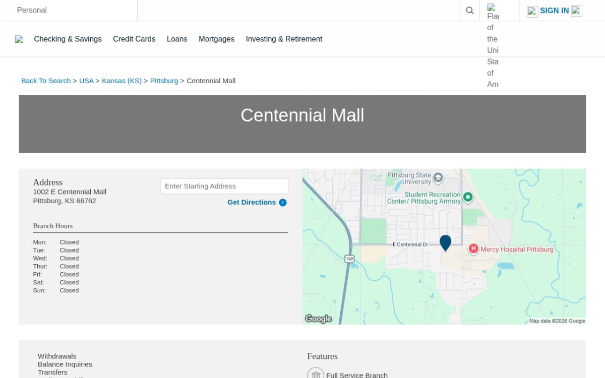 Centennial Mall
