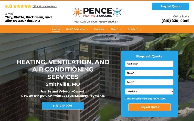 Pence Heating and Cooling LLC