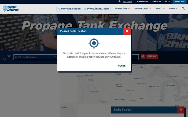 Blue Rhino Propane Exchange