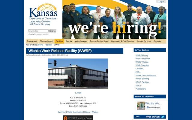 Wichita Work Release Facility
