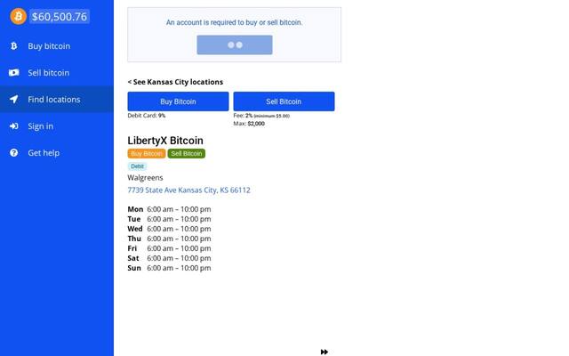 LibertyX Bitcoin ATM