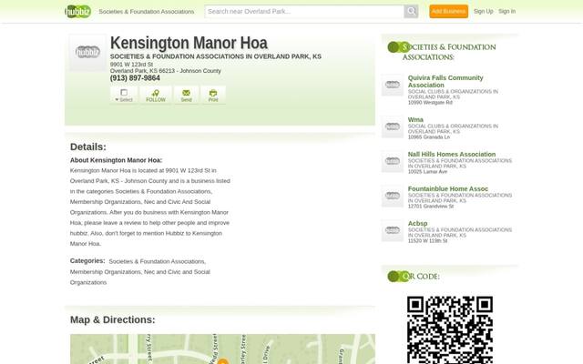 Kensington Manor HOA Pool