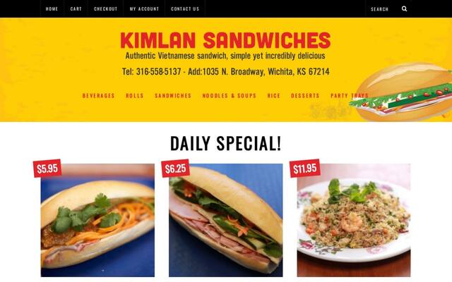 Kimlan Sandwiches