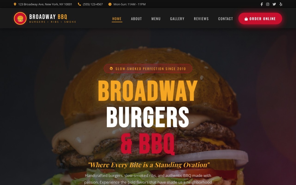 Broadway Burgers & Bbq