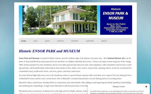 Ensor Park and Museum