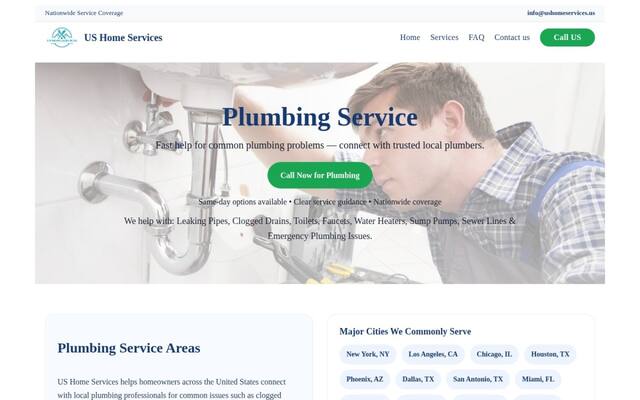 US Plumbers Home Service Kansas City