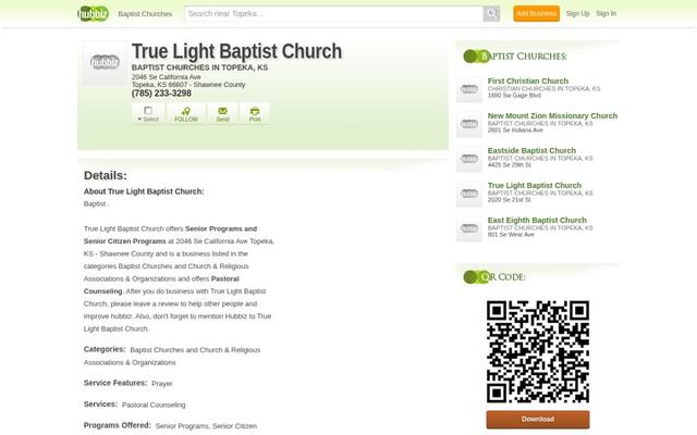 True Light Baptist Church
