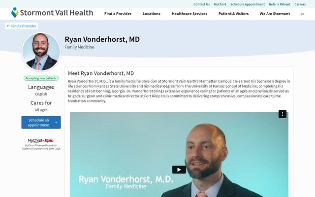 Ryan M. Vonderhorst, MD